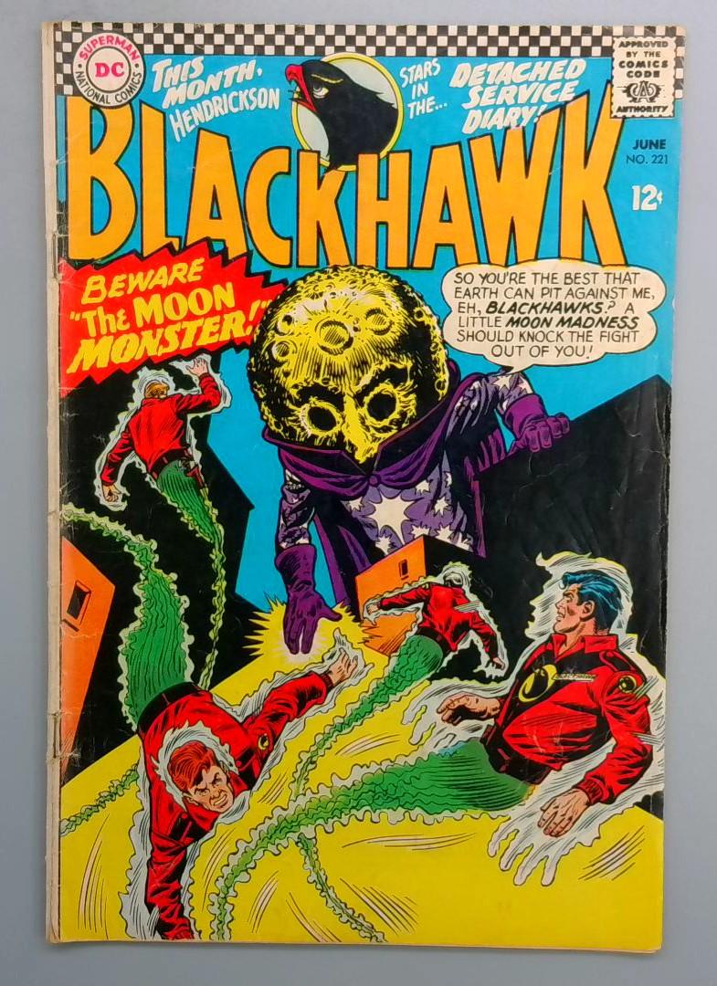 Blackhawk #221 VG- DC 1966