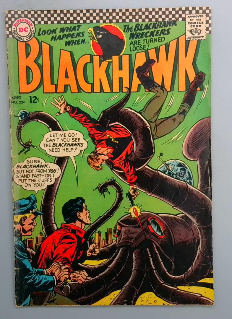 Blackhawk #224 VG DC 1966