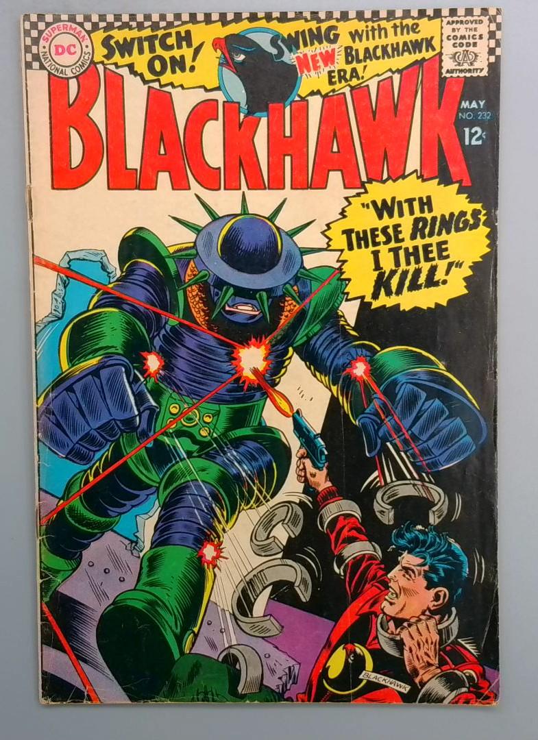 Blackhawk #232 VG- DC 1967