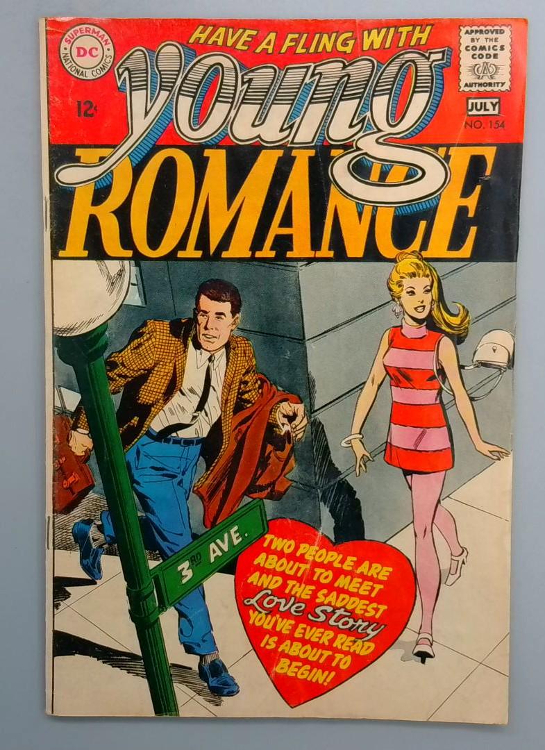 Young Romance #154 VG DC Comics, July