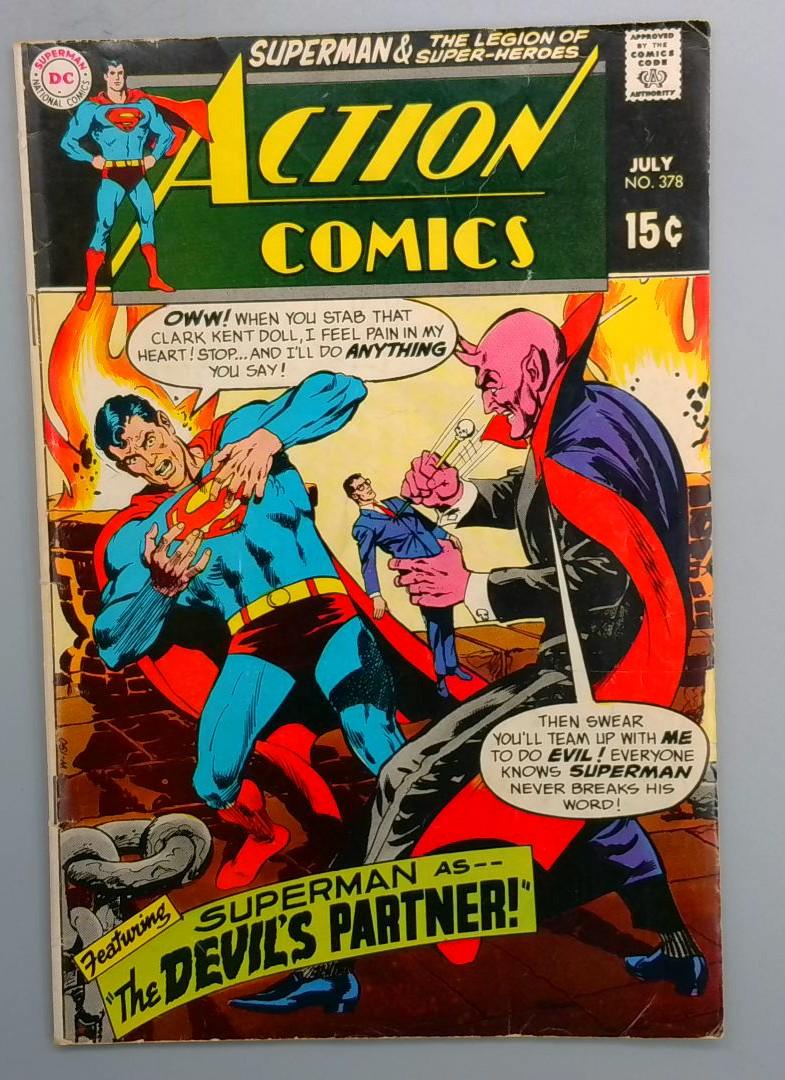 Action Comics #378 VG DC 1969