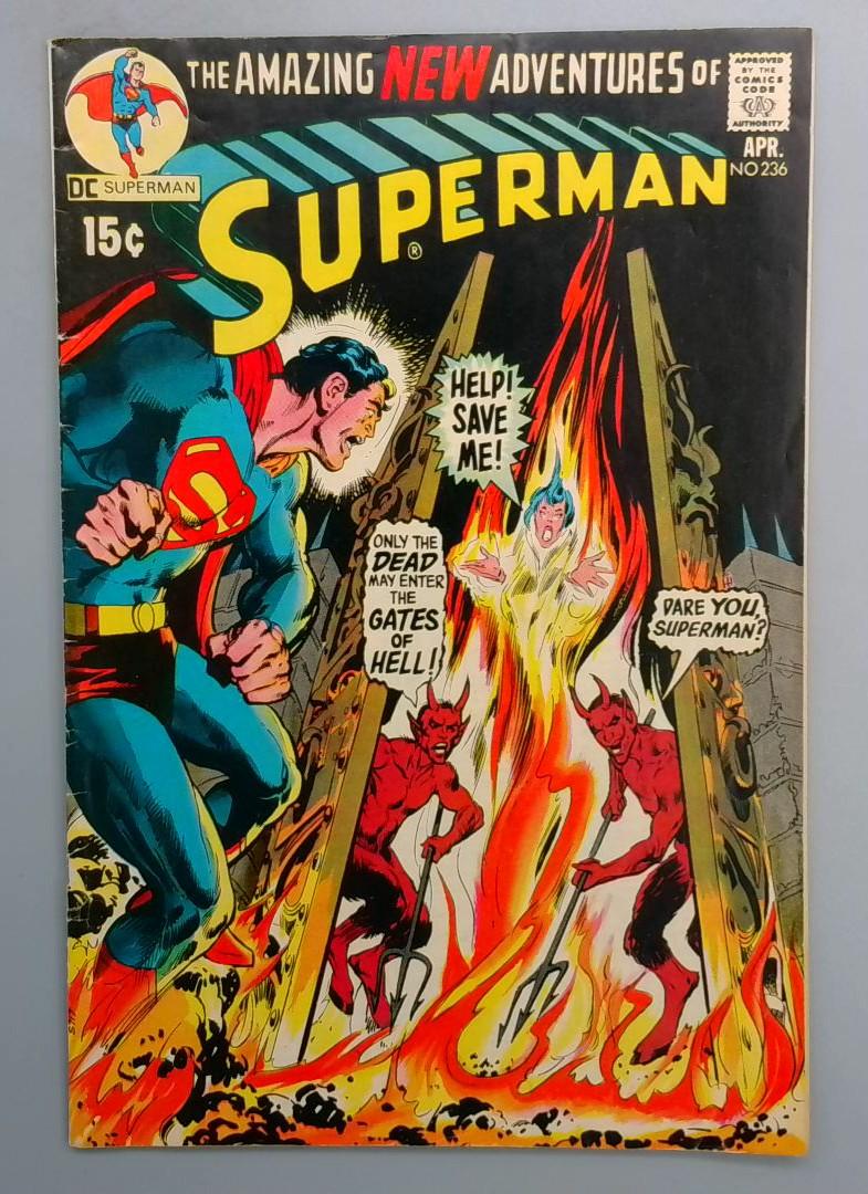 Superman #236 VG+ DC 1971