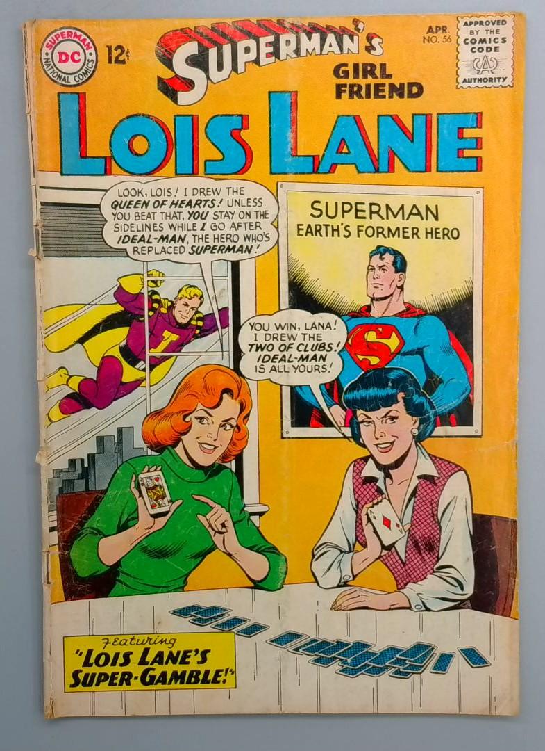 Superman's Girl Friend Lois Lane #56, VG DC Comics, 1965