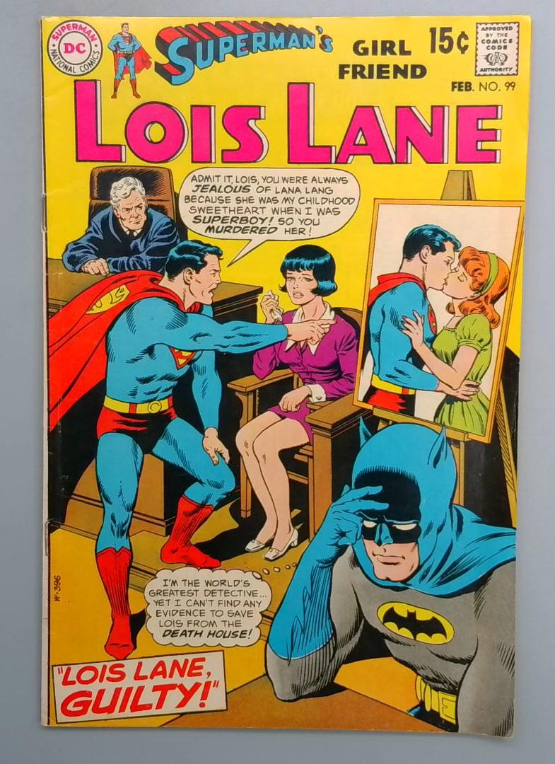 Superman's Girl Friend Lois Lane #99, VG/FN DC Comics, 1969