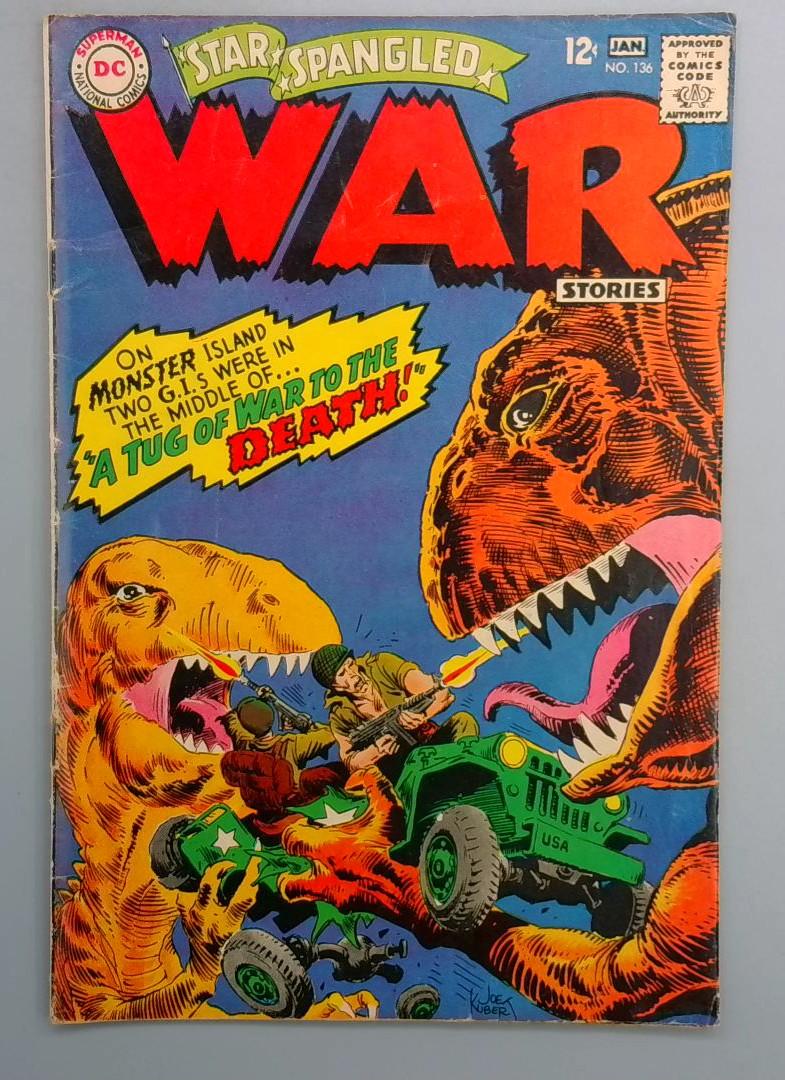 Star Spangled War Stories #136 VG+ DC 1967