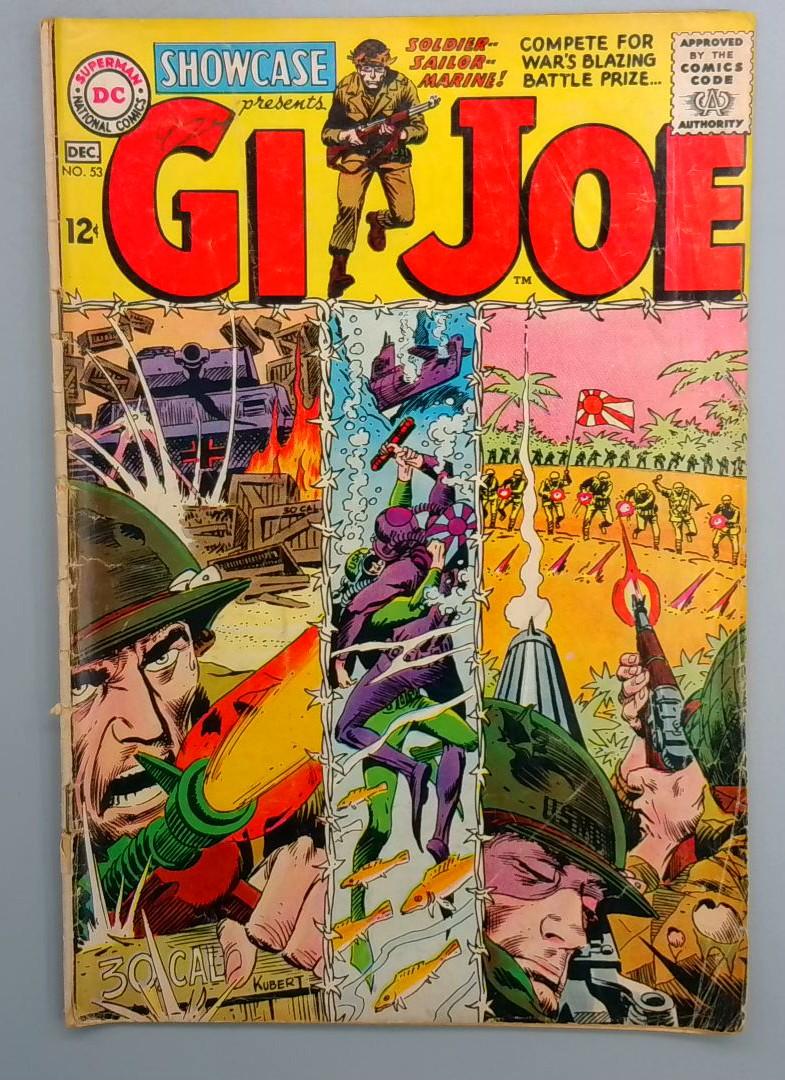 Showcase #53 GD/VG G.I. Joe DC Comics 1964