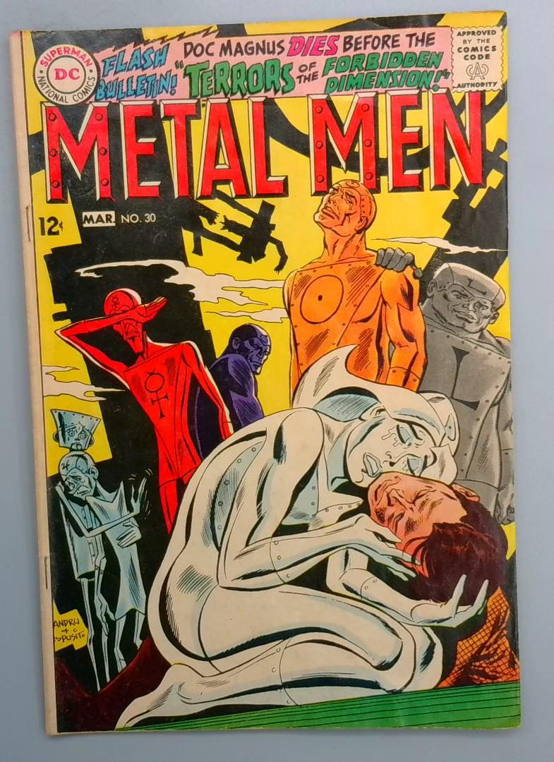 Metal Men #30 VG- DC 1968