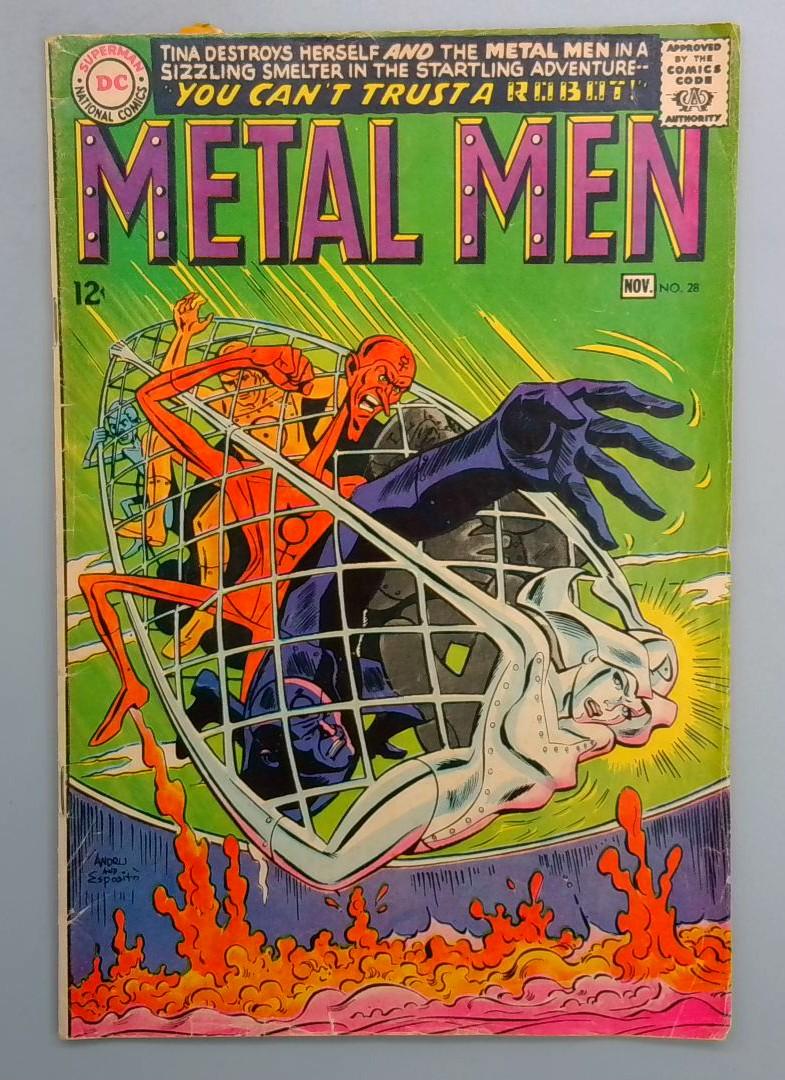 Metal Men #28, GD/VG DC Comics, November