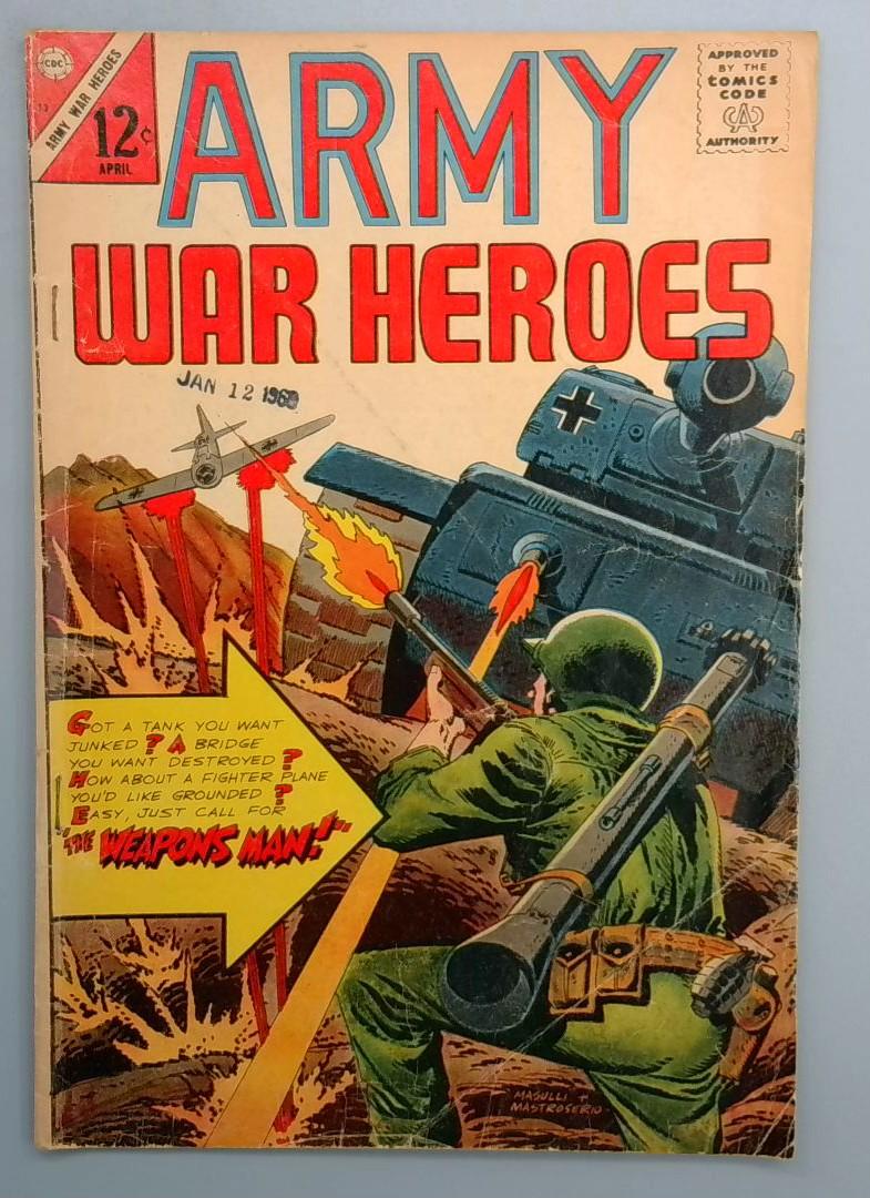 Army War Heroes #13 VG Charlton 1966