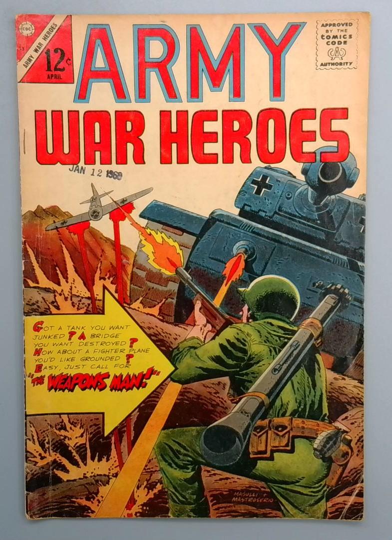 Army War Heroes #13 VG Charlton 1966 Copy2