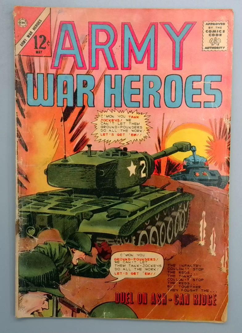 ARMY WAR HEROES #8 Charlton 1965