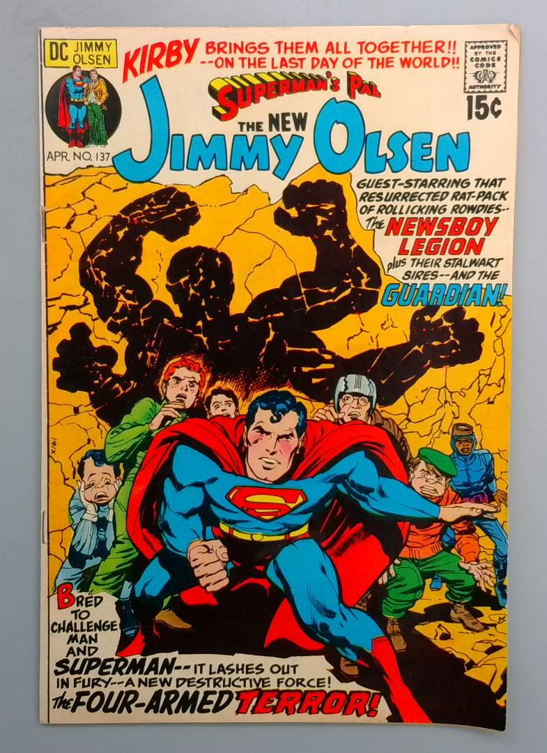 Superman's Pal Jimmy Olsen #137 VG/FN Jack Kirby DC 1971