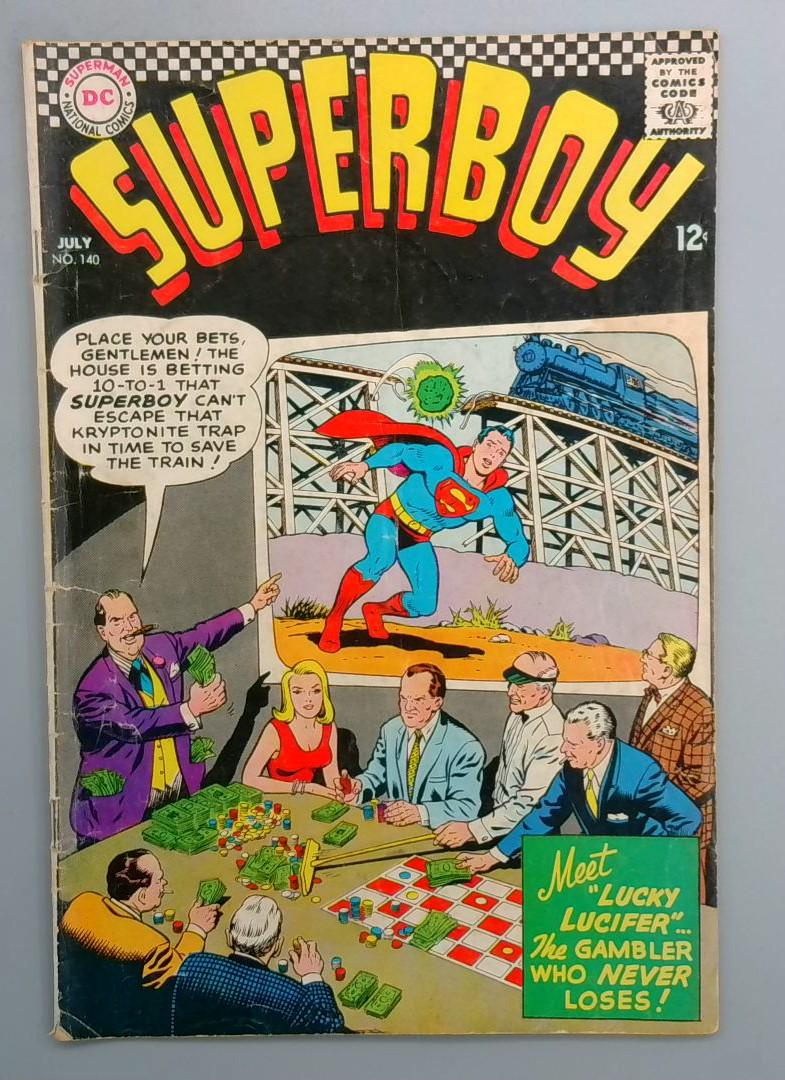 Superboy #140, VG DC Comics, July 1967