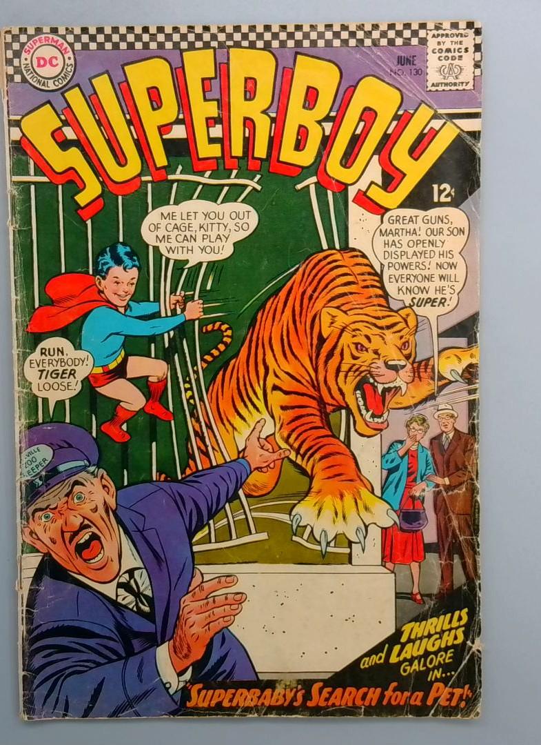 Superboy #130, DC, 1966
