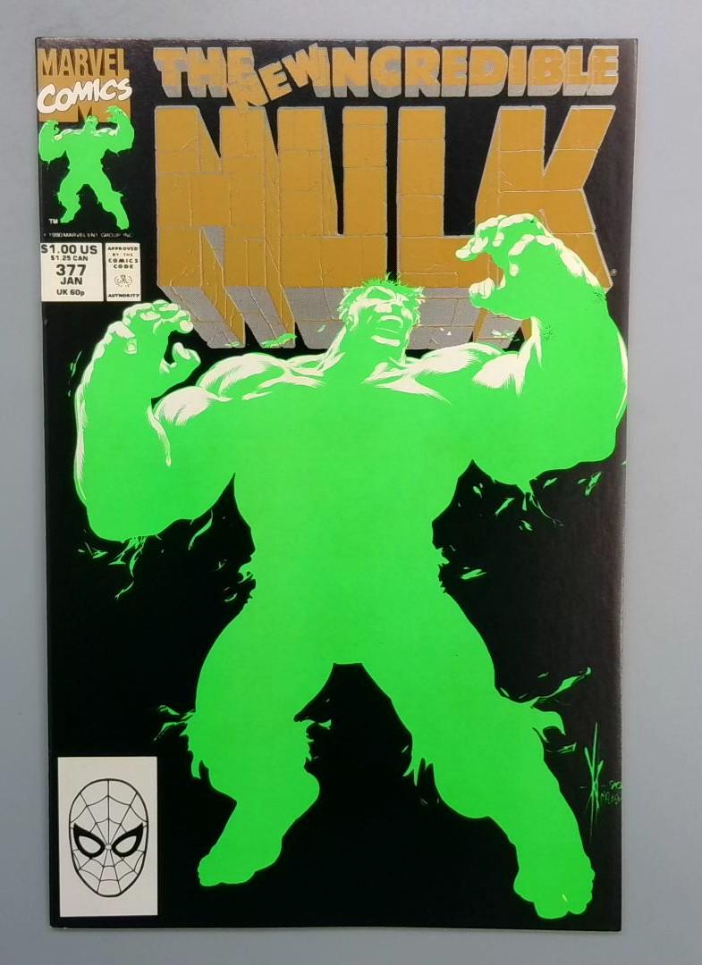 Incredible Hulk #377 NM 2nd Print Marvel 1991