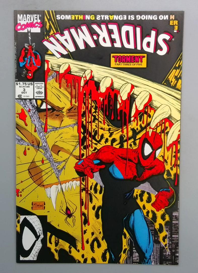 Spider-Man #3 NM Lizard, McFarlane Marvel 1990