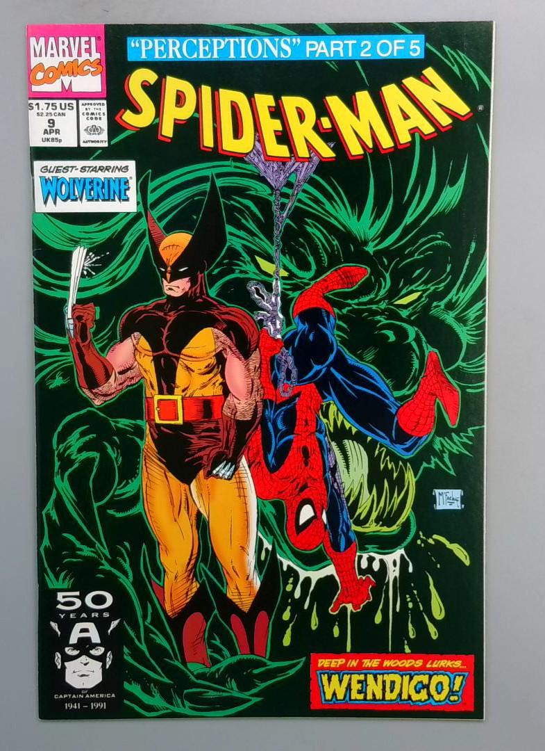 Spider-Man #9NM- Wolverine Marvel 1991