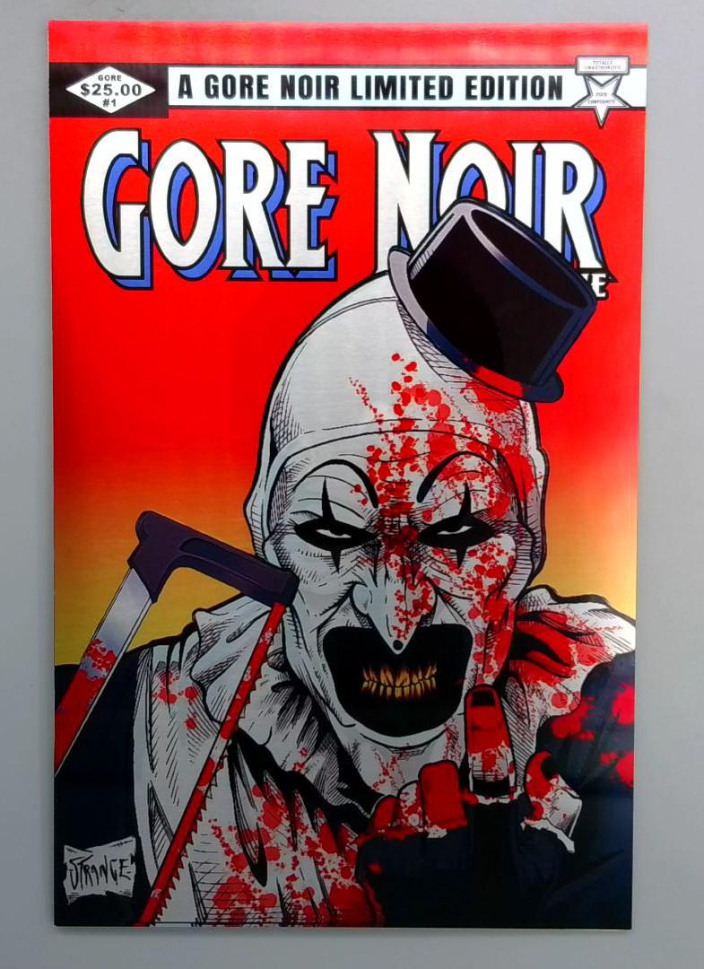 Gore Noir: Terrifier #1 METAL COVER 2025 Wolverine #1 Miller homage