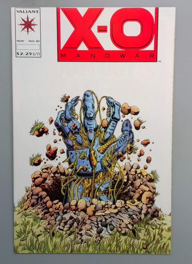 X-O Manowar #10 NM Valiant 1992