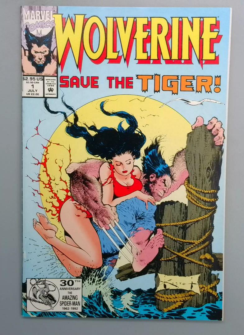 Wolverine Saves The Tiger #1 NM Sam Keith Marvel, 1989