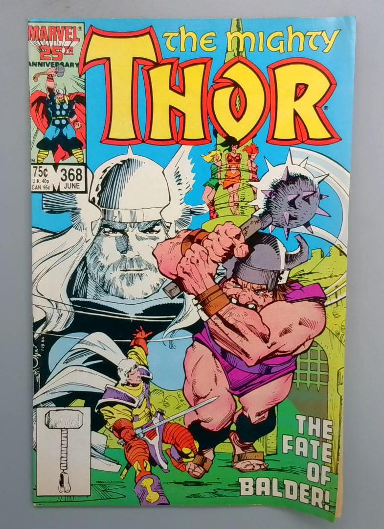 Thor #368 DIRECT EDITION Marvel 1986