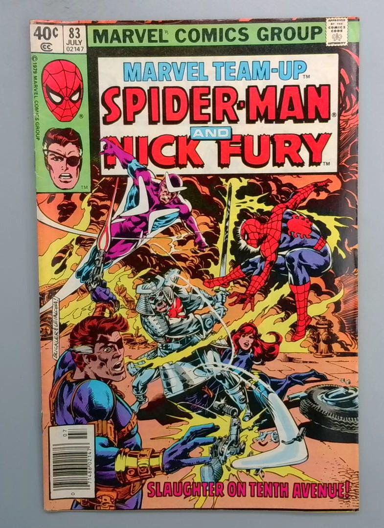 Marvel Team-Up #83 Nick Fury Team-Up NEWSSTAND EDITION Marvel 1979