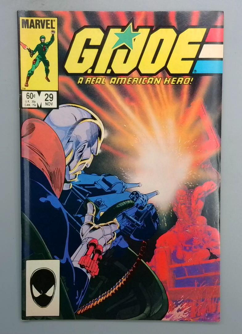 G.I. Joe: A Real American Hero #29 VF+ Marvel 1984