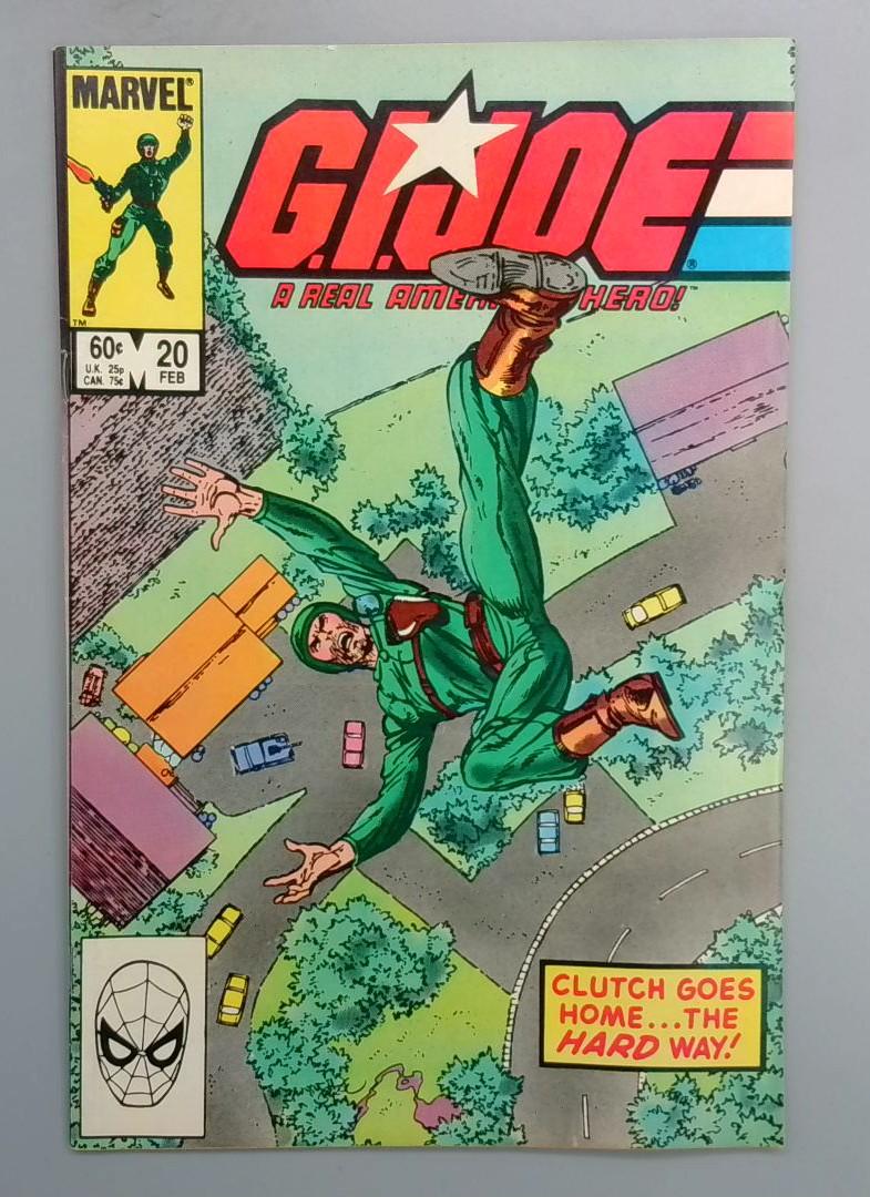 G.I. Joe: A Real American Hero #20 VF+ Clutch Solo Marvel 1984