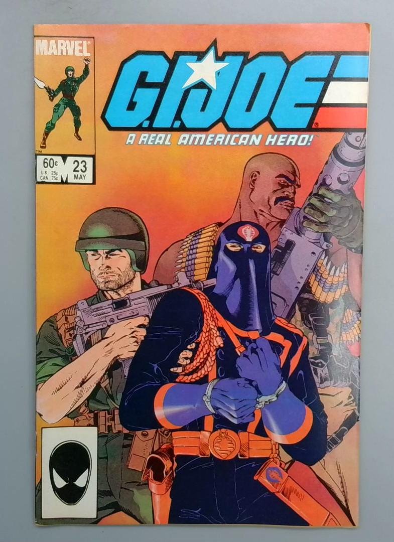 G.I. Joe: A Real American Hero #23 VF DIRECT EDITION Marvel 1984