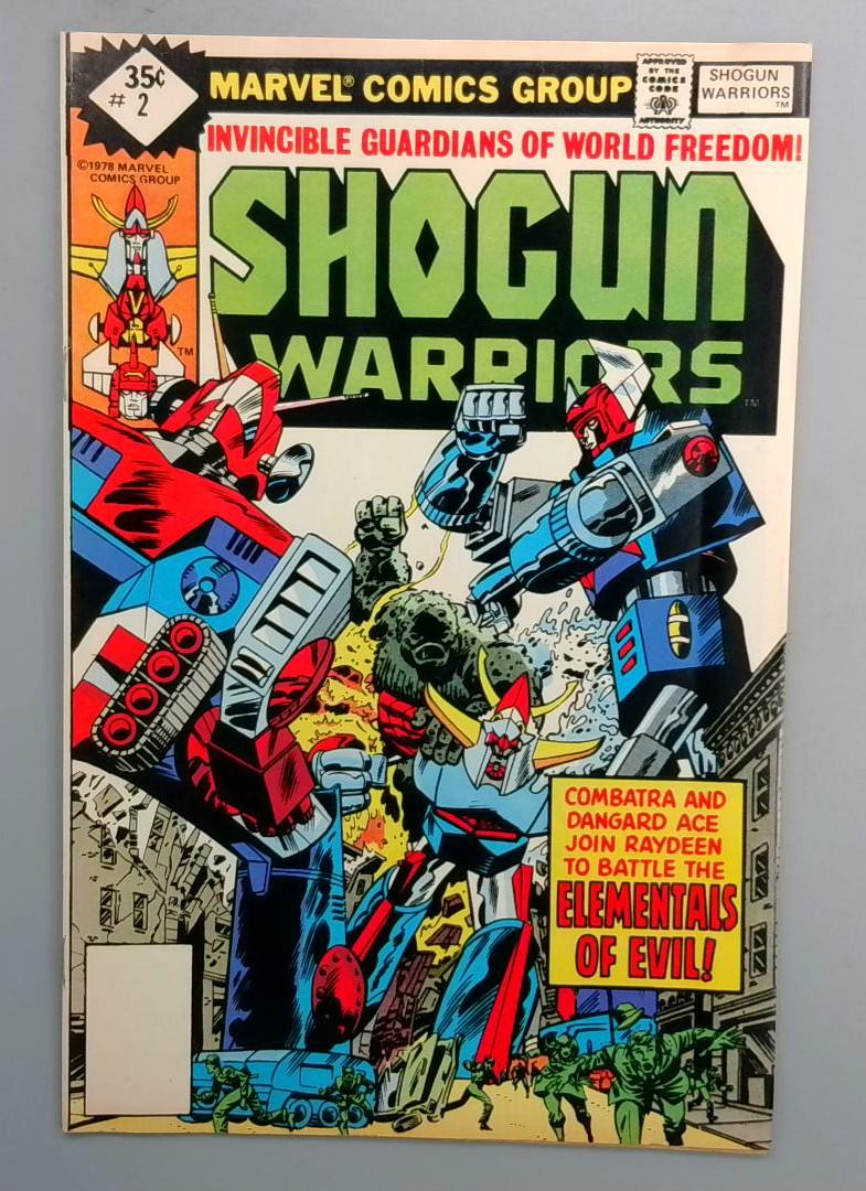 Shogun Warriors #2, FN Whitman Marvel Comics, 1978