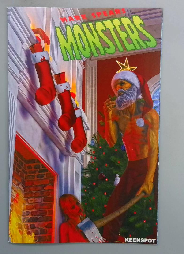 Mark Spears Monsters #8-A02- Cardstock 1:34 NM Unread