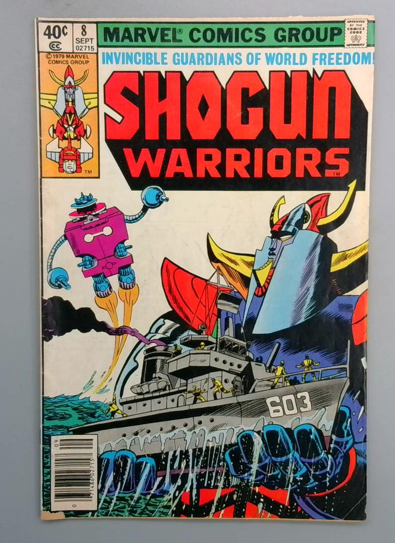 SHOGUN WARRIORS #8B NEWSSTAND EDITION Marvel 1979