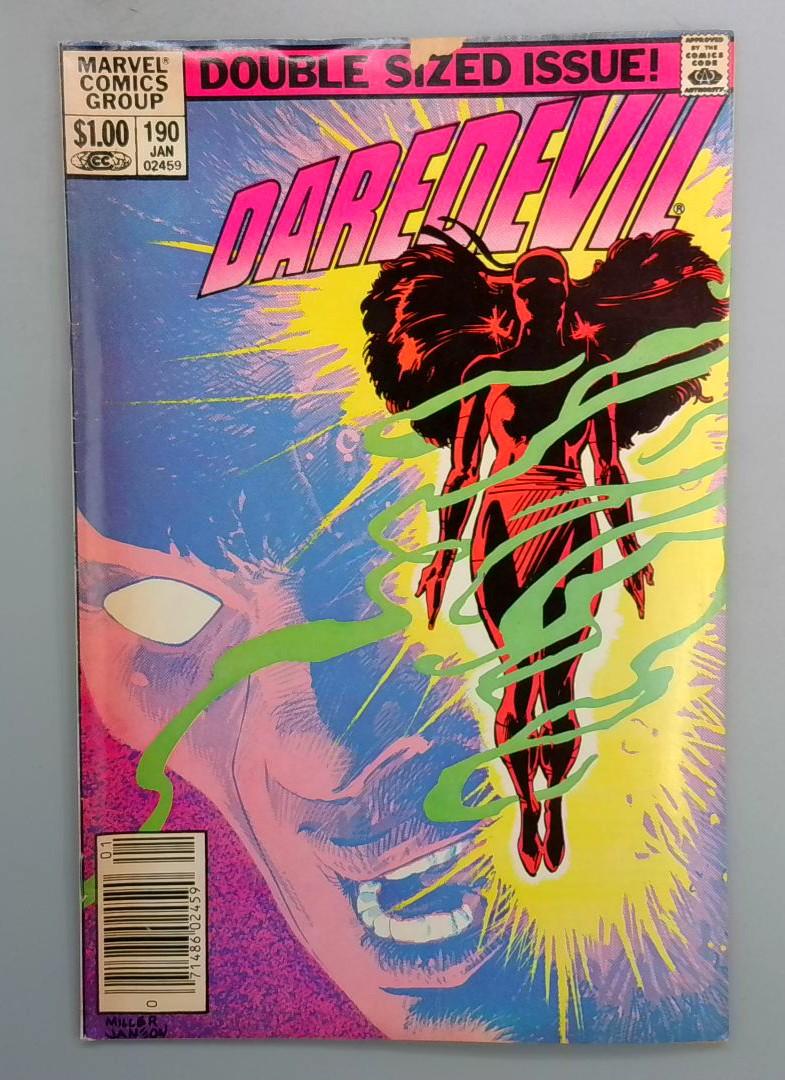 DAREDEVIL #190 NEWSSTAND EDITION Marvel 1983