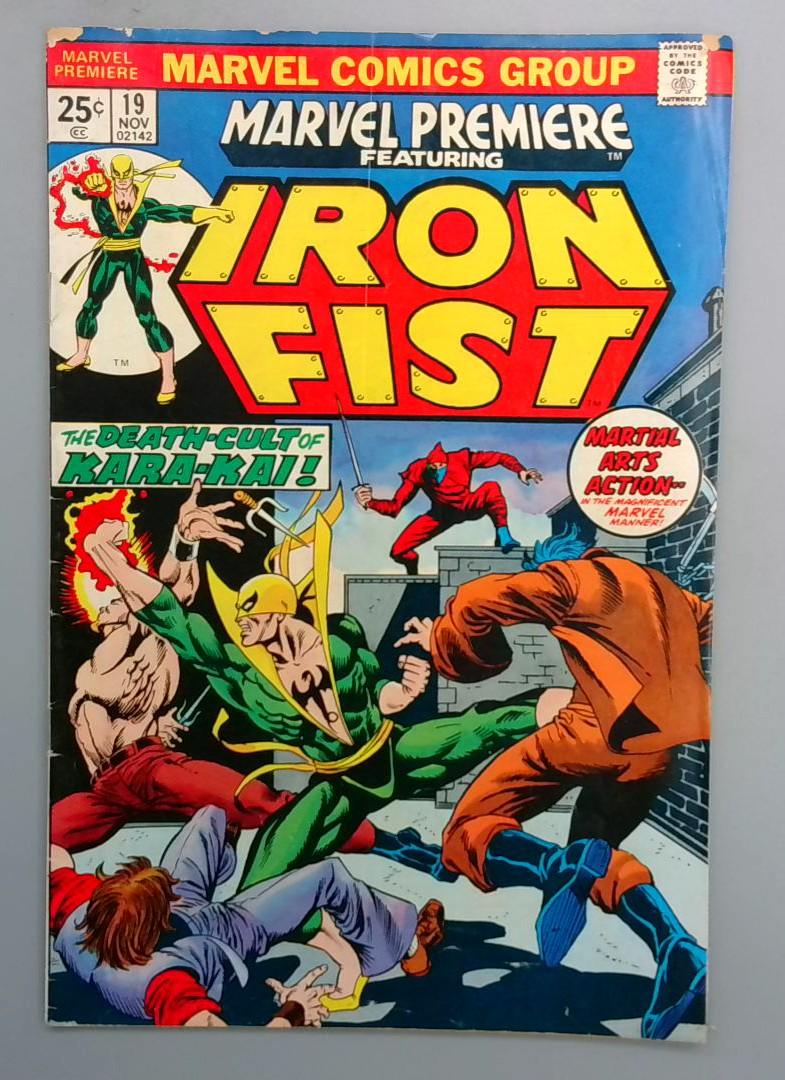 MARVEL PREMIERE #19 1st Appearance of Colleen Wing Marvel 1974