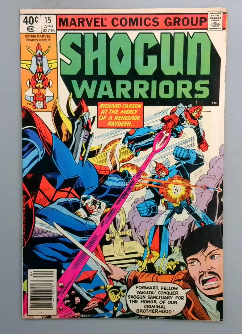 SHOGUN WARRIORS #15 DIRECT EDITION Marvel 1980