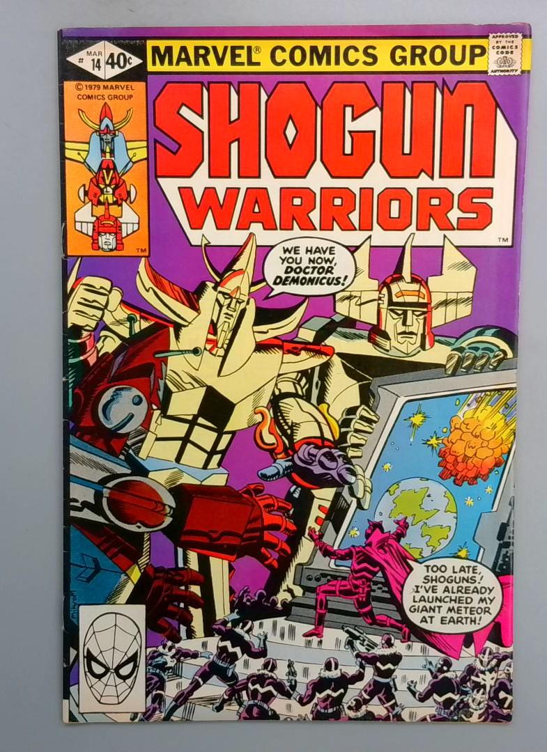 SHOGUN WARRIORS #14 DIRECT EDITION Marvel 1980