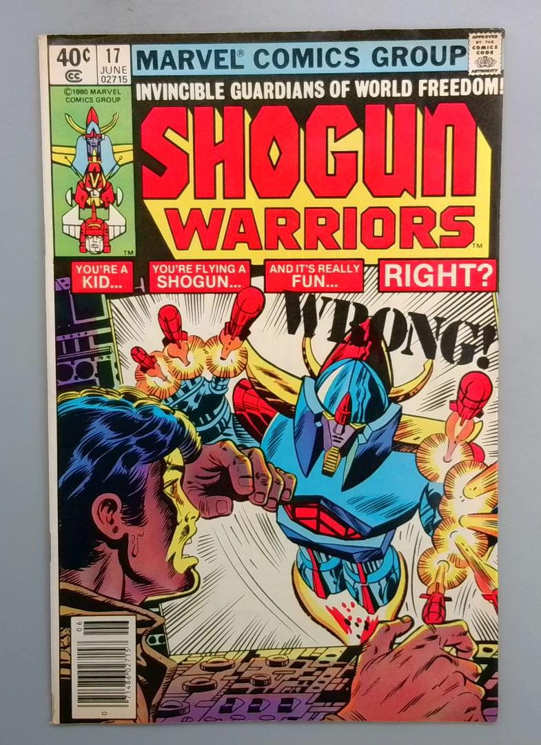 SHOGUN WARRIORS #17B NEWSSTAND EDITION Marvel 1980