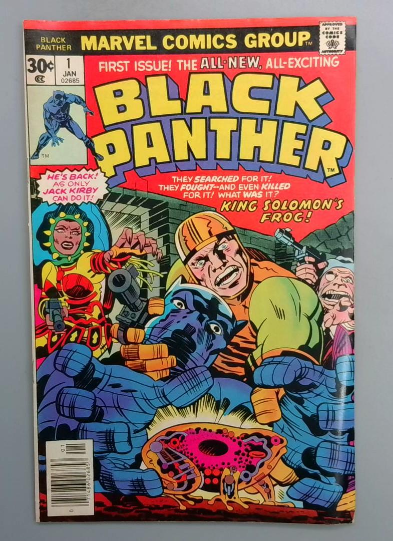 Black Panther #1, FN Marvel Comics, 1977