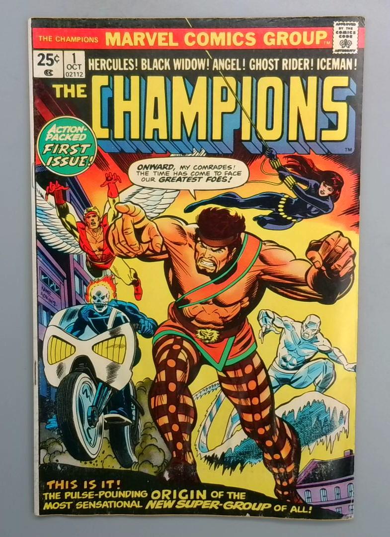 CHAMPIONS #1 1st Appearance and Origin of The Champions Marvel 1975