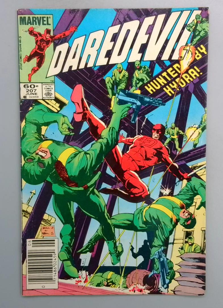 DAREDEVIL #207 Newsstand Marvel 1984