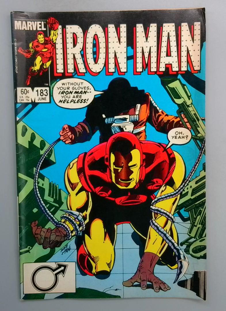 IRON MAN #183 DIRECT EDITION Marvel 1984