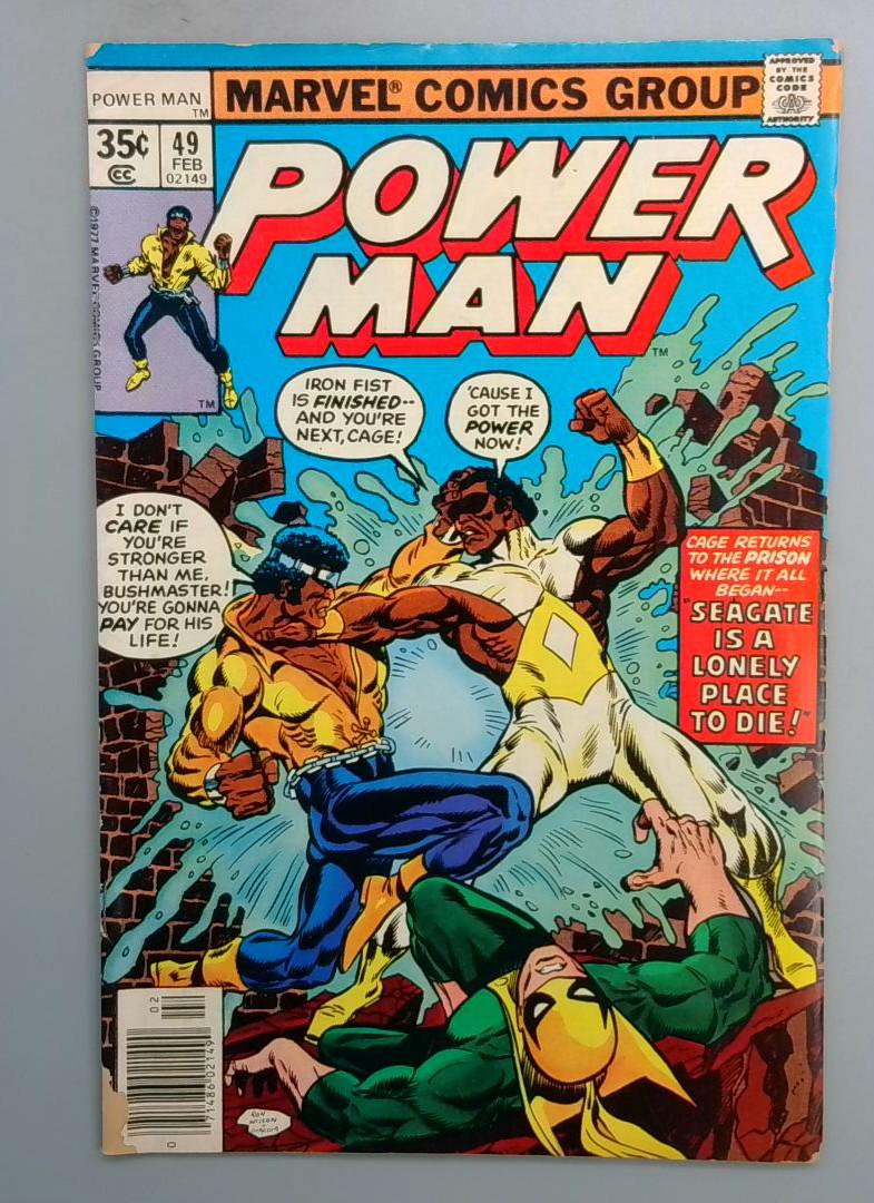 POWER MAN #49 Bushmaster Appearance Marvel 1978