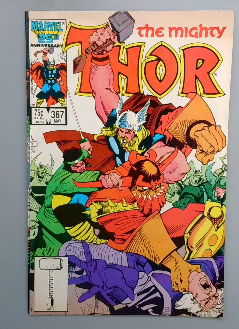 Thor #367 DIRECT EDITION Marvel 1986