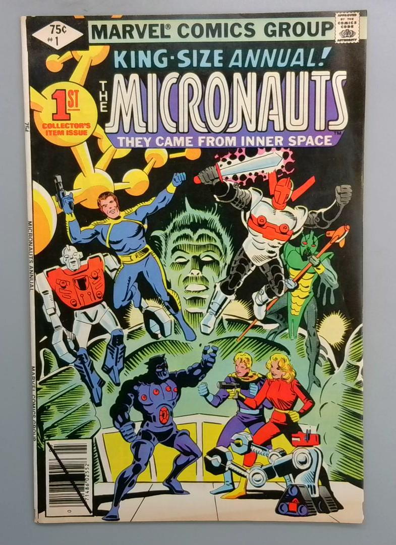 Micronauts Annual #1 DIRECT EDITION Marvel 1979