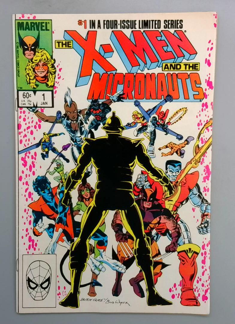 THE X-MEN AND THE MICRONAUTS #1 DIRECT EDITION MArvel 1984