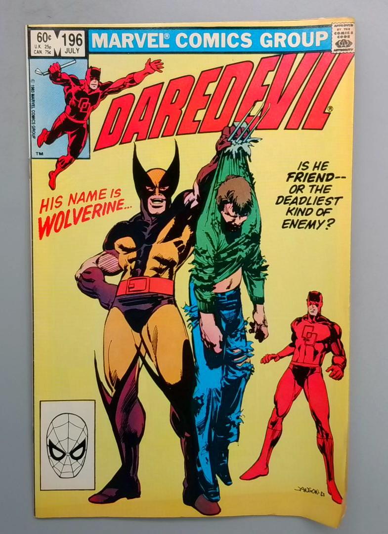 Daredevil #196 Wolverine Marvel 1983