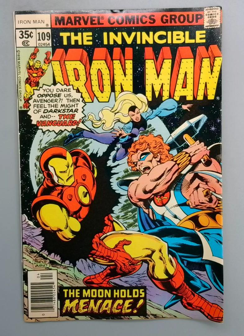 Iron Man #109 1st CRIMSON DYNAMO Marvel 1978