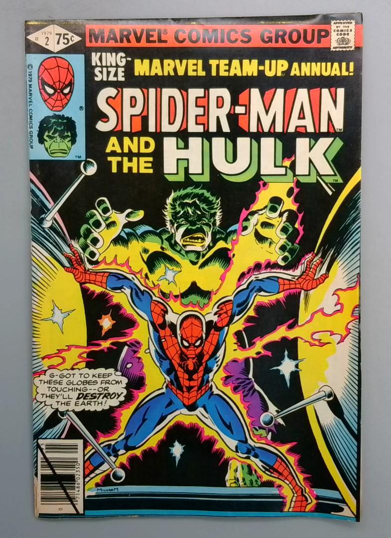 Marvel Team-Up Annual #2 FN Hulk Marvel 1979
