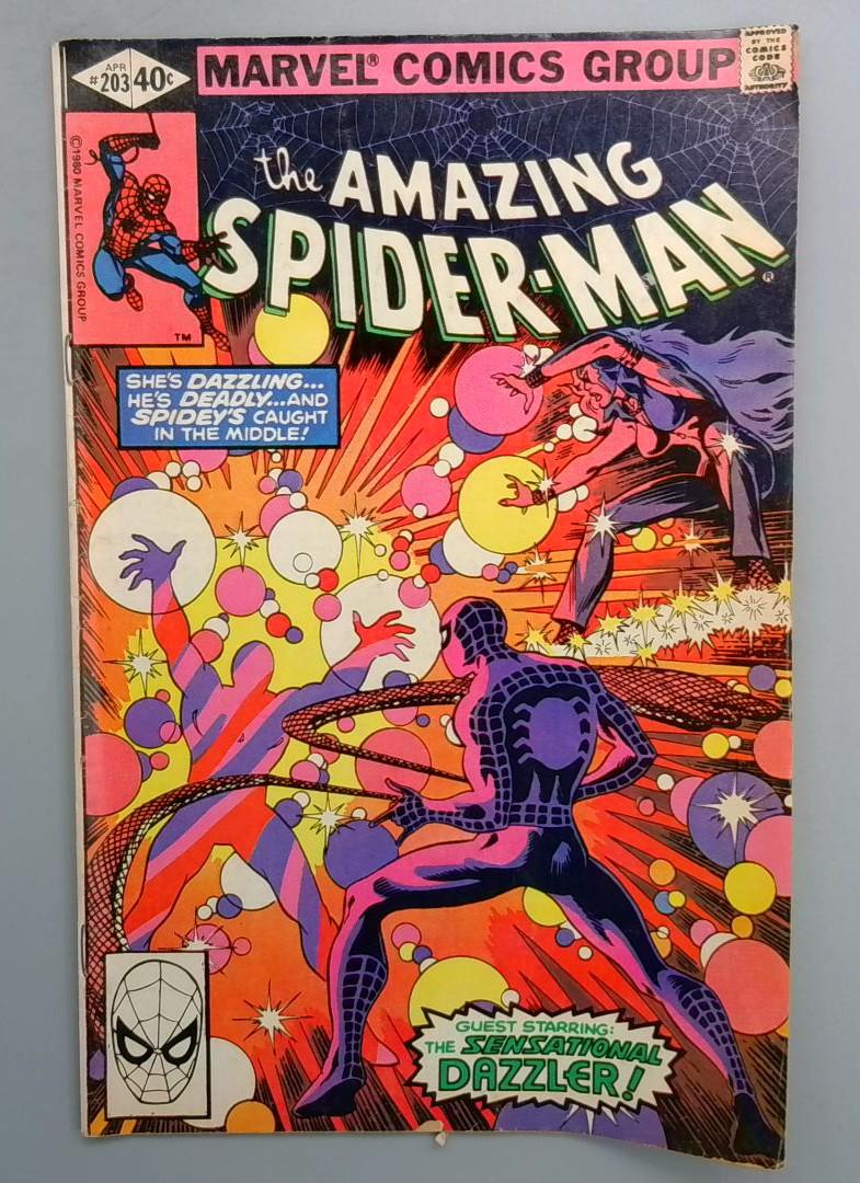 Amazing Spider-Man #203 Dazzler DIRECT EDITION Marvel 1980