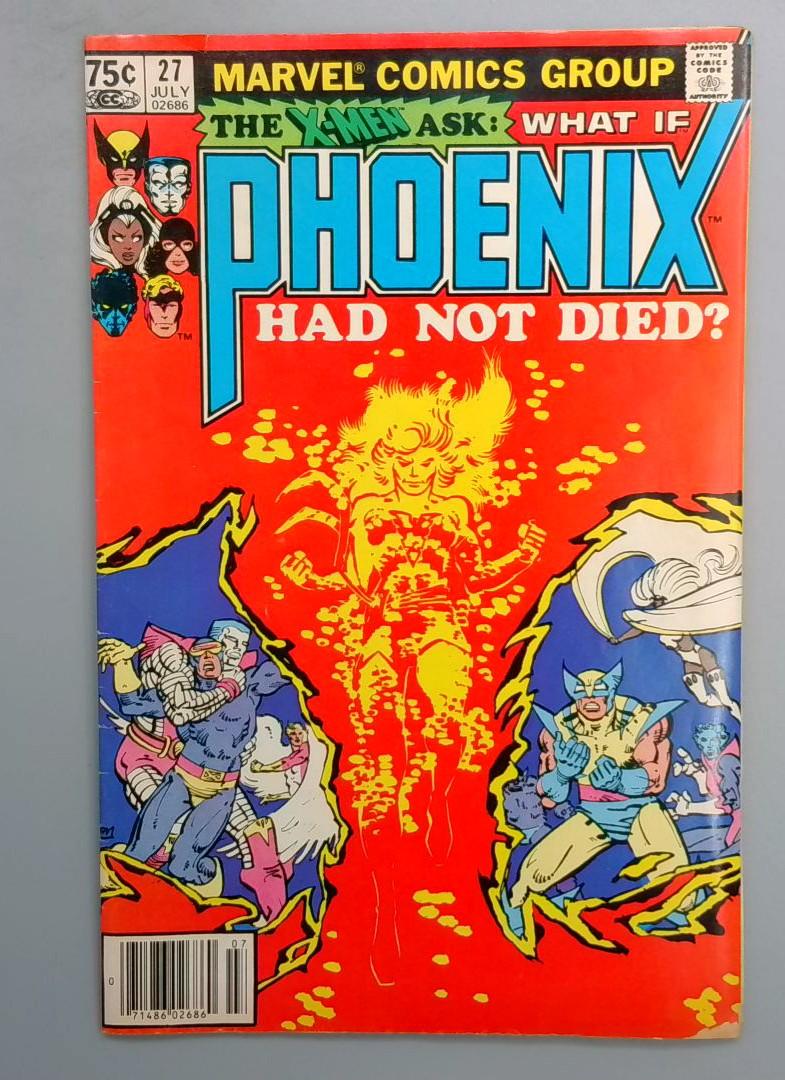 WHAT IF...? #27B Phoenix Had Not Died NEWSSTAND EDITION Marvel 1981